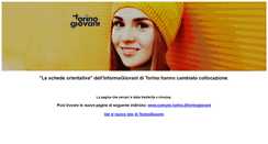 Desktop Screenshot of informagiovanipiemonte.it