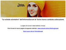 Tablet Screenshot of informagiovanipiemonte.it